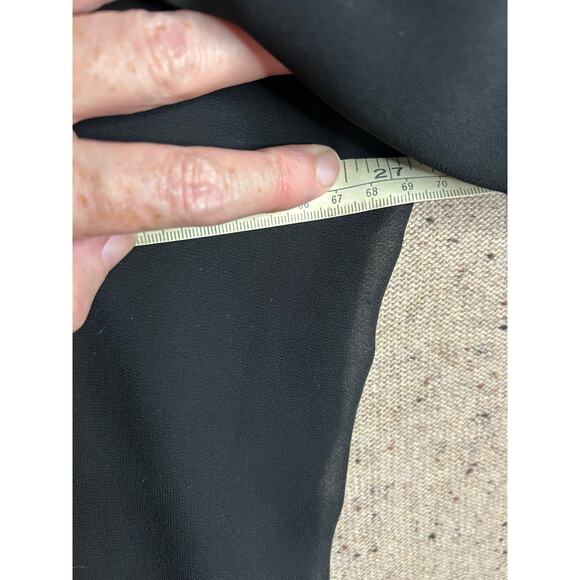 Torrid Sheer Black Top 3X Fairy Whimsygoth Punk Goth Witchy Stevie Nicks - Picture 4 of 6